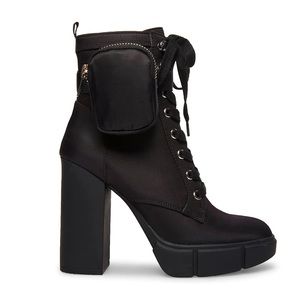 NEW Steve Madden Black Herrick Boots 7.5
